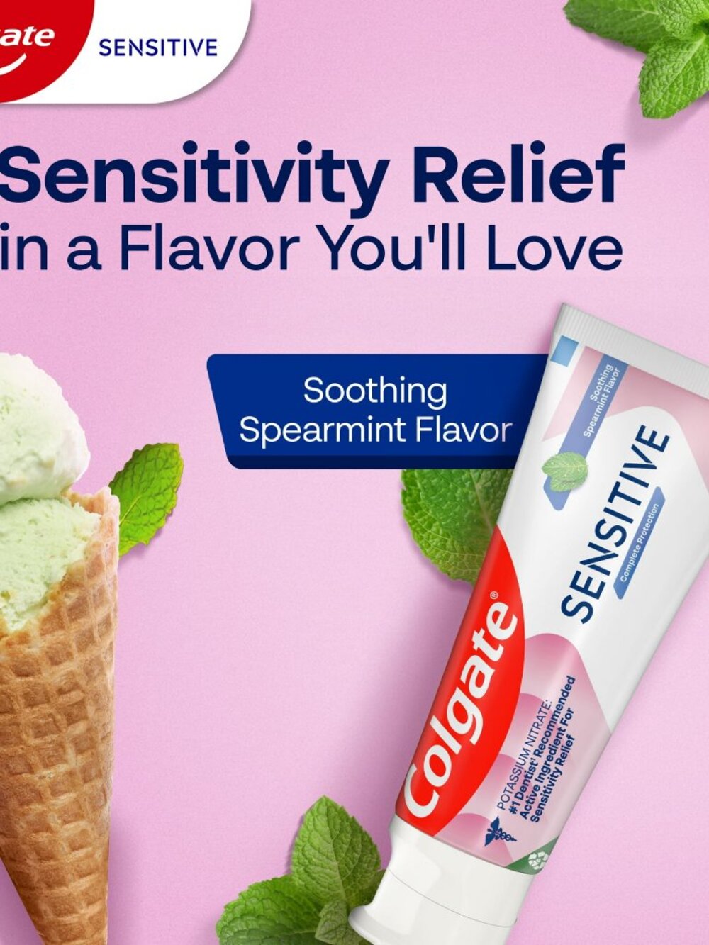 2 Colgate Sensitive Whitening Toothpaste, 6 oz Tube